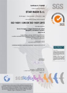 Certificato ISO140012015