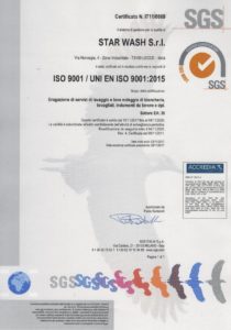 Certificato ISO90012015